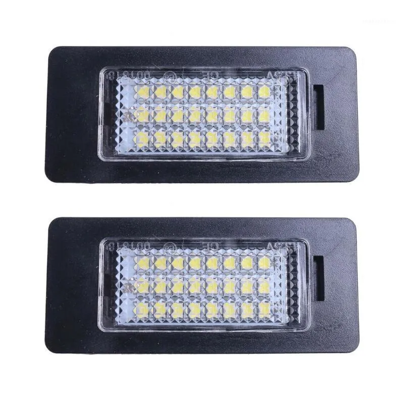 أضواء الطوارئ 24LED رقم لوحة ترخيص E60 E61 E93 E70 E39 F30 168LM دائم