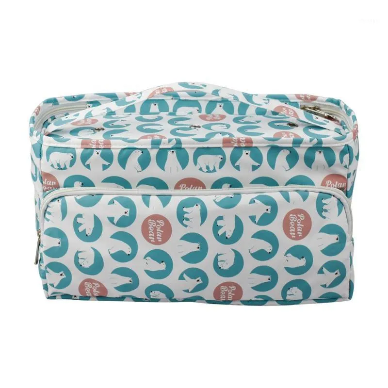 Sacs de rangement Oxford Tissu de tissu Sac Crochet Outil Organisateur Titulaire de tricot