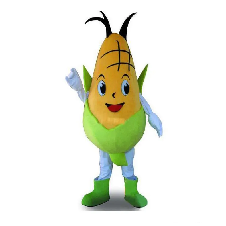 Halloween Corn Mascot Costume Top Quality Cartoon Anime Theme Character Carnival Unisex Adults Outfit Christmas Birthday Party Dress