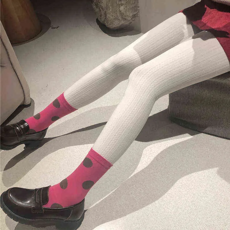 Tights For Women Thick Cotton Winter Knitted Pantyhose Twist Stockings Cream  Color Full Foot Warm Tights 211221 From Dou02, $10.53