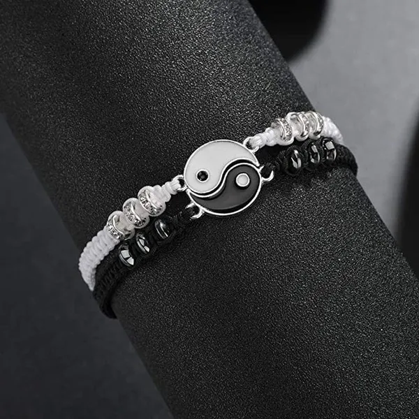 Yin Yang Silver Bracelet – SILBERUH