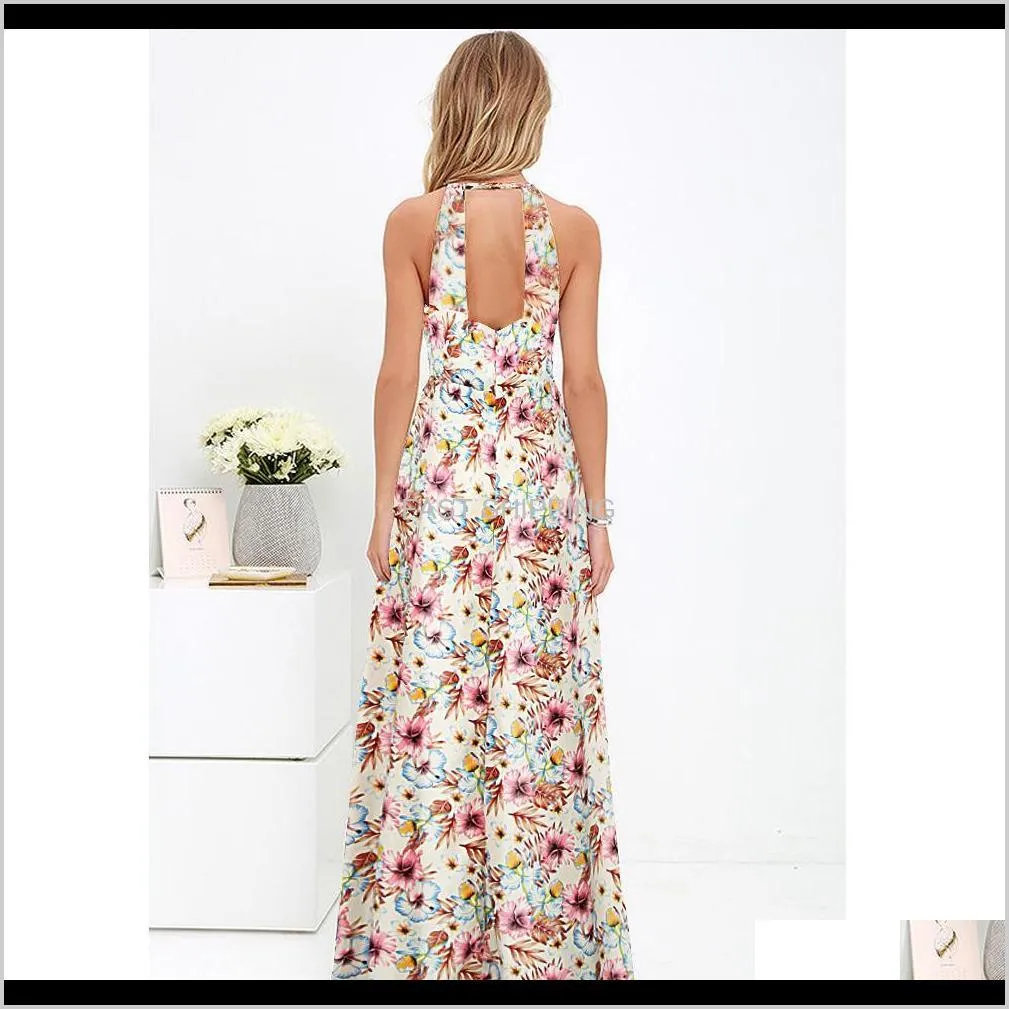 Anself Sexy Women Maxi Boho Dress