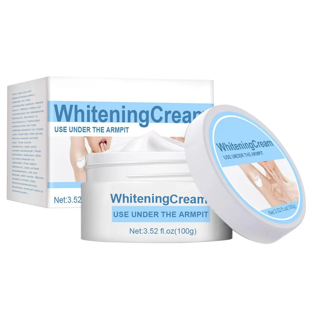 Whitening Cream Bleaching Face Lightening Underarm Armpit Legs Knees Private Parts Body Moisturizing Dark Spot Brightening