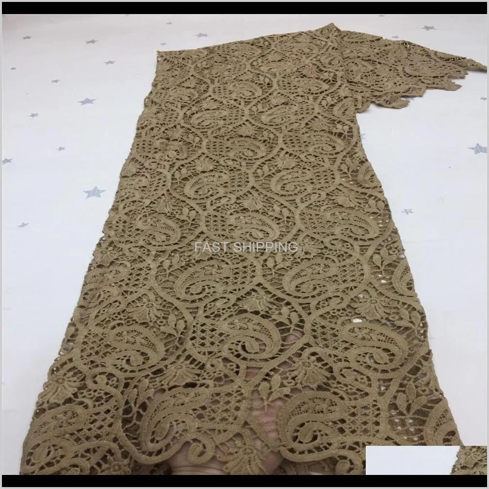 African lace fabric 2020 high quality