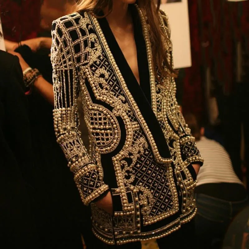 Geometric Sequined Crop Top