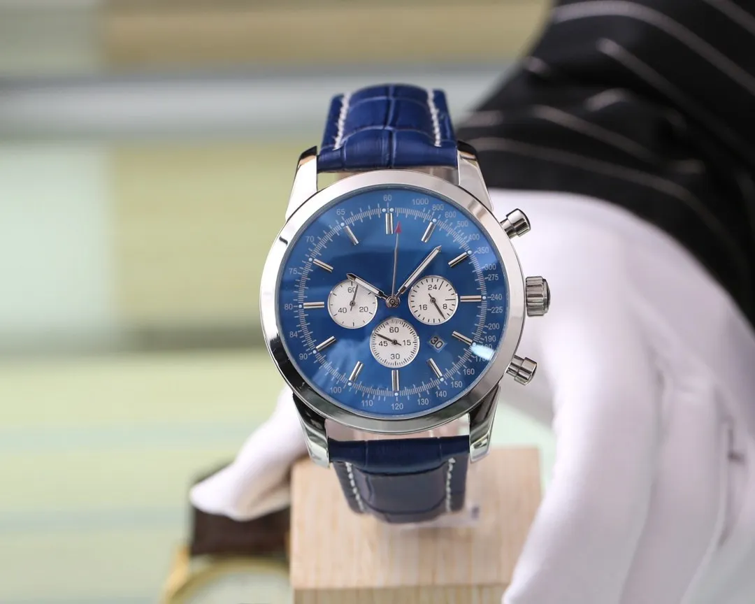 Reloj deportivo de acero inoxidable para hombre - Calendario de