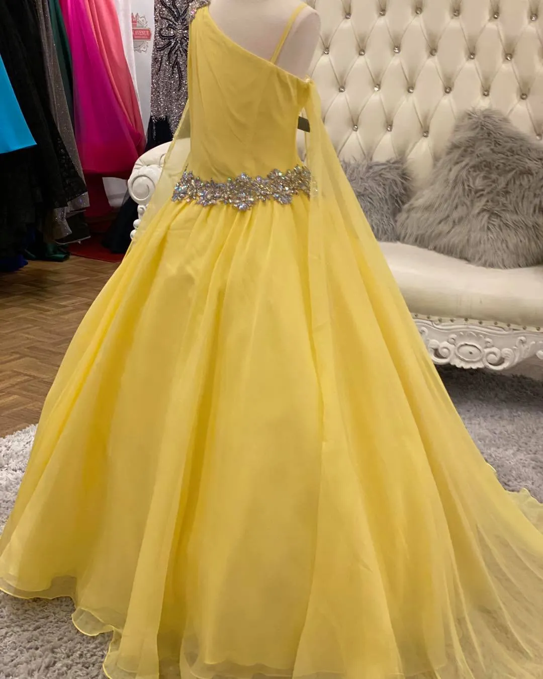 sachin and babi light blue dress Vestidos Dorados De Nina