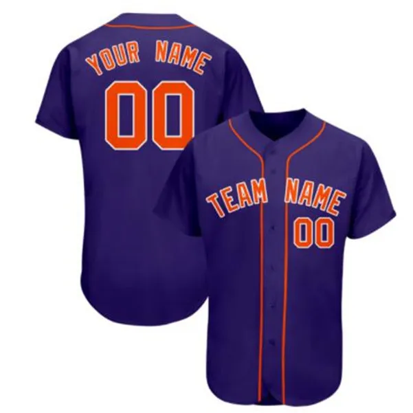 Homem Custom Baseball Jersey Costura Costura Algum Números e Nomes de Equipe, Pls Personalizado Adicionar Observações Em Order S-3XL 02