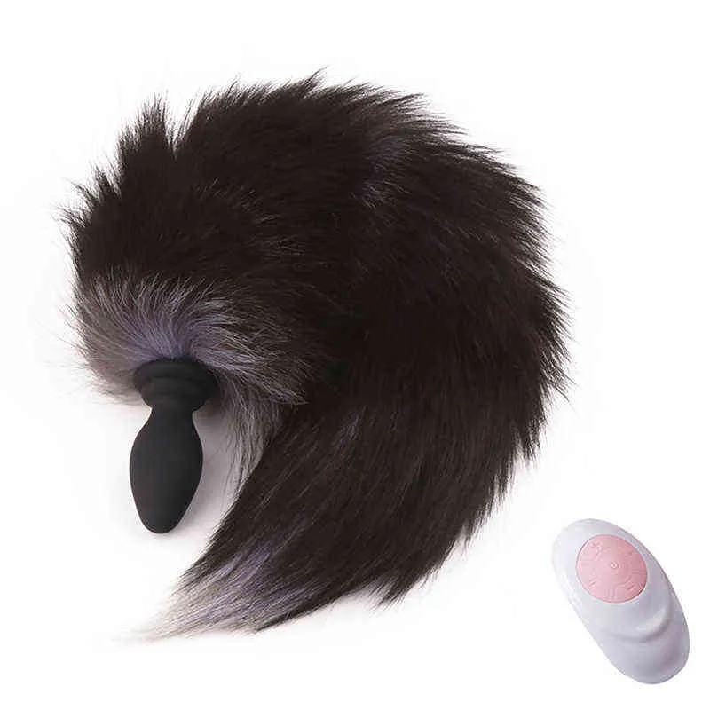Jump Jump Sister Silicone Vibrating Fox Tail Anal Plug Remote Control Butt  Plug for Unisex from Dhgate Anal Toys - price 39.38