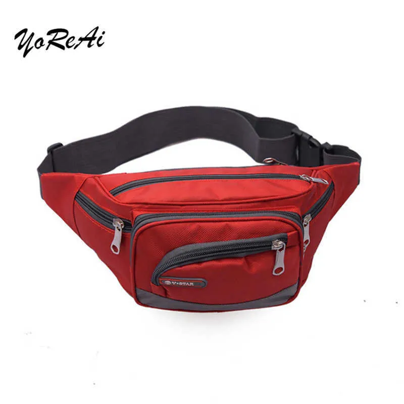 Uomo Donna Marsupio Running Marsupi Borsa da corsa Cintura Telefono Contenitore Jogging Cintura da trekking Palestra Borse fitness Accessori da corsa 210708