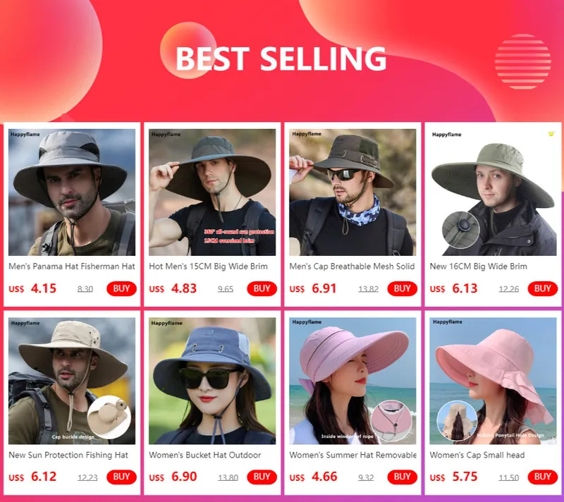 Waterproof Mens Fisherman Hat With Wide Brim 15CM Outdoor Large Brim Sun Hat  For Mountaineering, Fishing, And Fashion Unisex From Yao05, $10.53