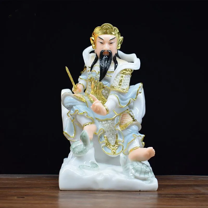 Objets de décoration Figurines Asie du Sud-Est Taoïsme Statue de Dieu ZUSHI Home Store ENTREPRISE Haut de gamme Exorcise Evil Spirit BONNE CHANCE Talisman