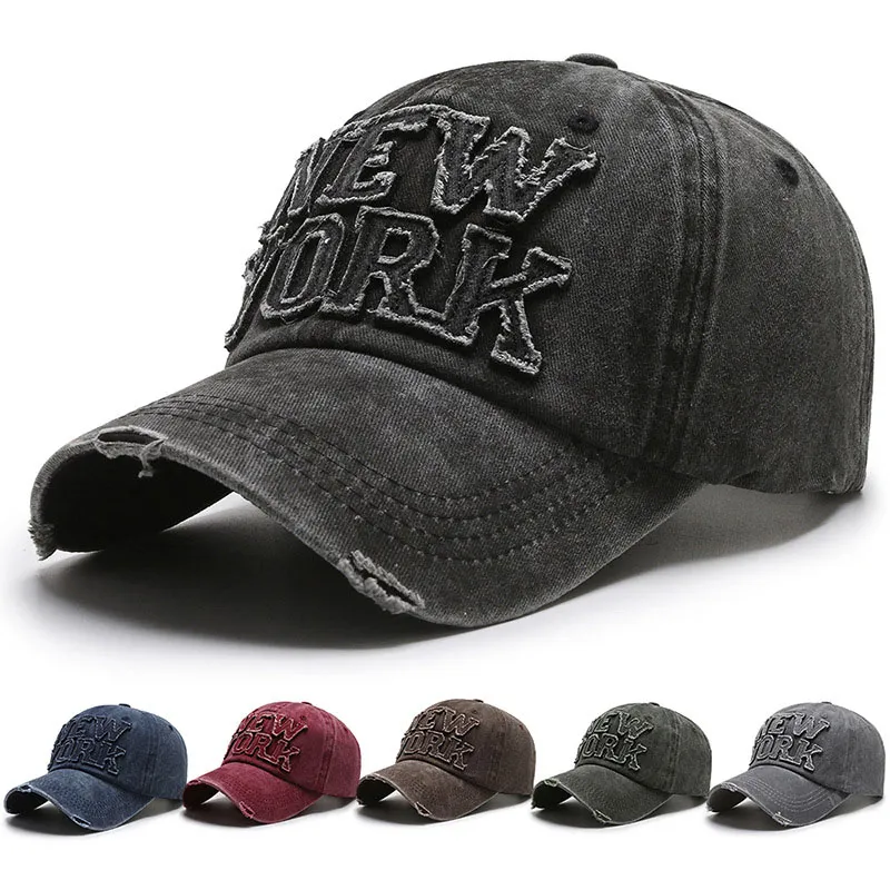 Moda Brand Nowojorska czapka bawełniana dla mężczyzn dla mężczyzn Kobiety Gorras Snapback czapki baseball Casquette Dad Hat Outdoors Sport Hats
