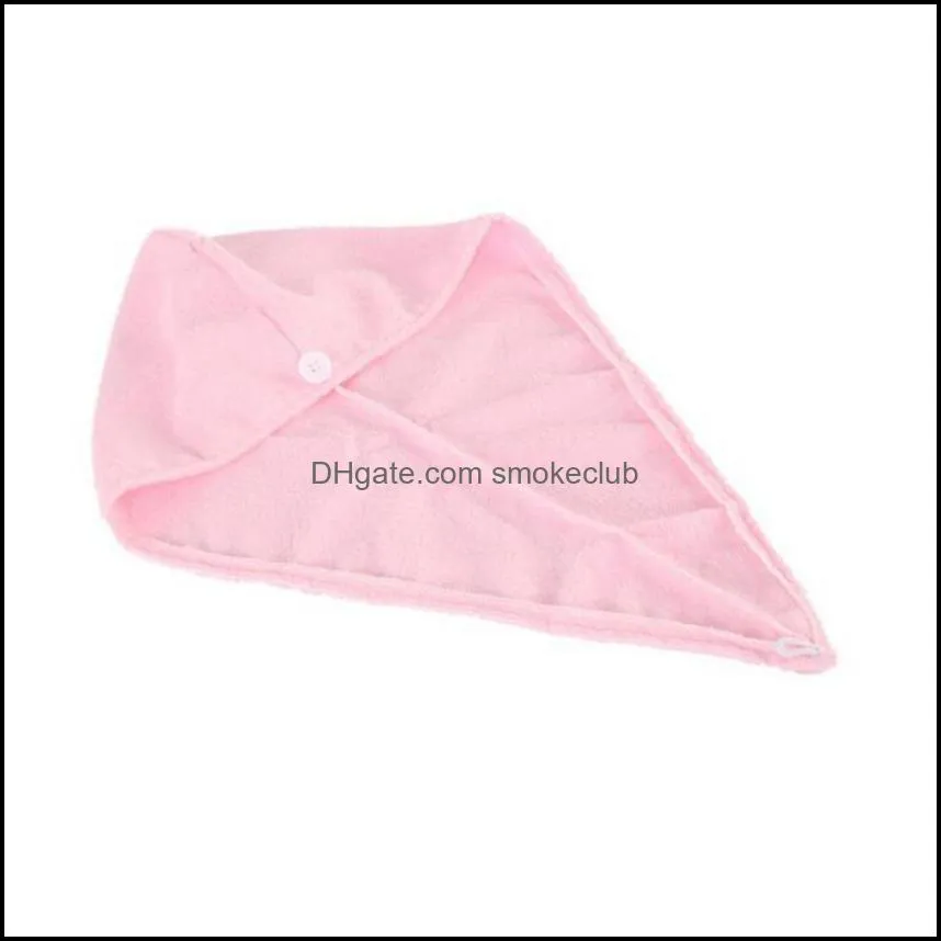 Dry Hair Towel Microfiber Dry Hair Caps Soft Comfortable Lady Bath Caps Individually Wrap Quick Shower Cap CYZ2933 500Pcs