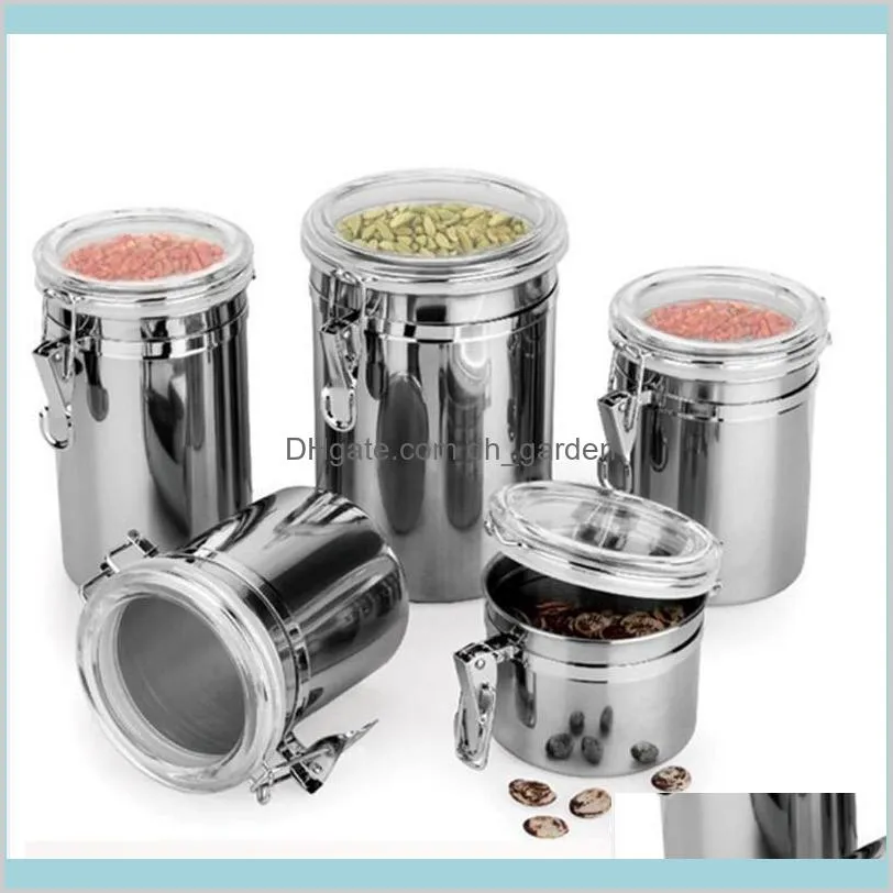 Stainless Steel Sealed Canister Coffee Flour