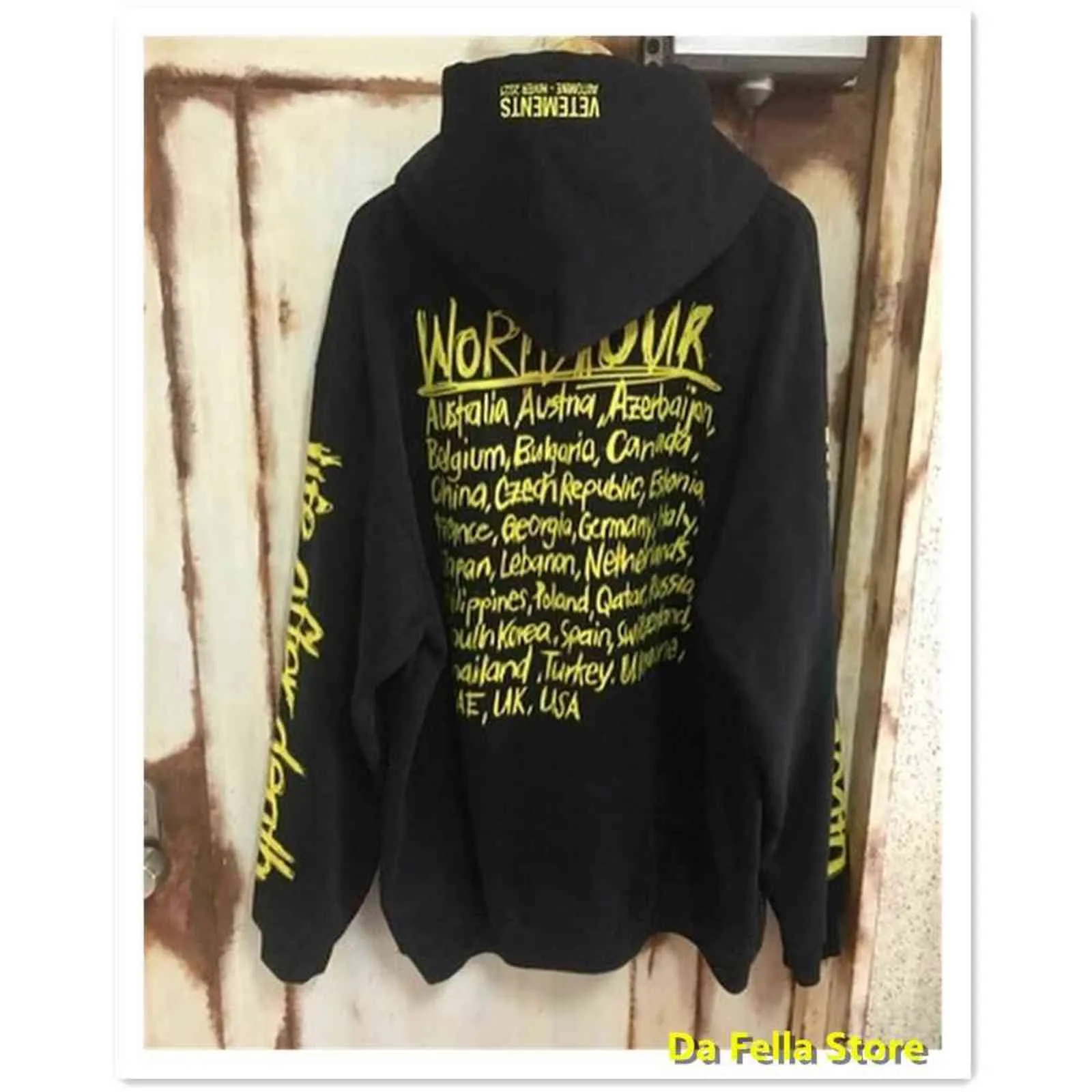 Vetements georgia hoodie top