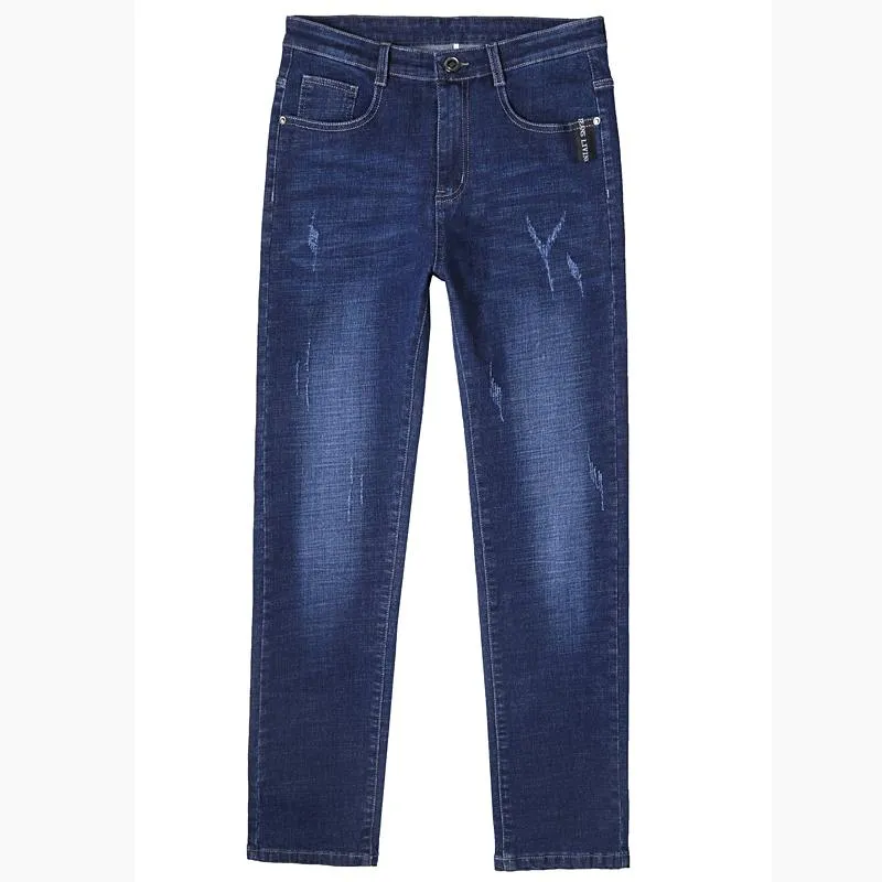 Jean homme 2021 printemps automne coton hommes haute qualité Denim pantalon doux hommes pantalon mode Jean mâle