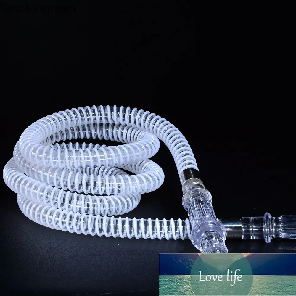 1 ensemble 180cm narguilé tuyau narguilé Tube acrylique poignée tuyau d'eau Kit Shisha Chicha narguilé fumer accessoires cadeau
