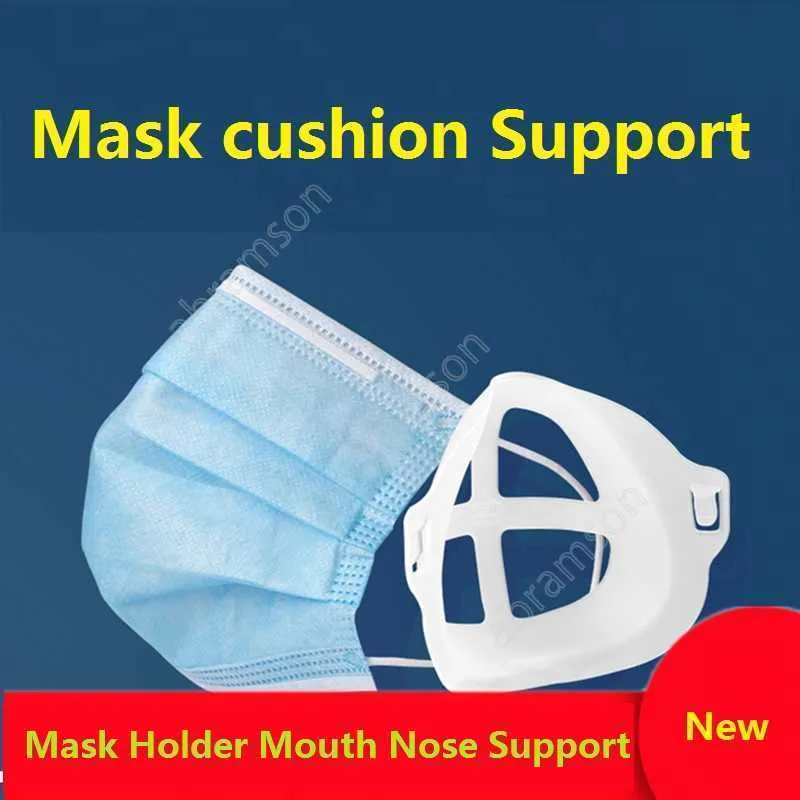 Muntmaskhållare Mouth Nose Support Face Cover Artifact Bracket Stativ Inre lätthet Andningsutrymme munskyddshållare Återanvändbar DAA65