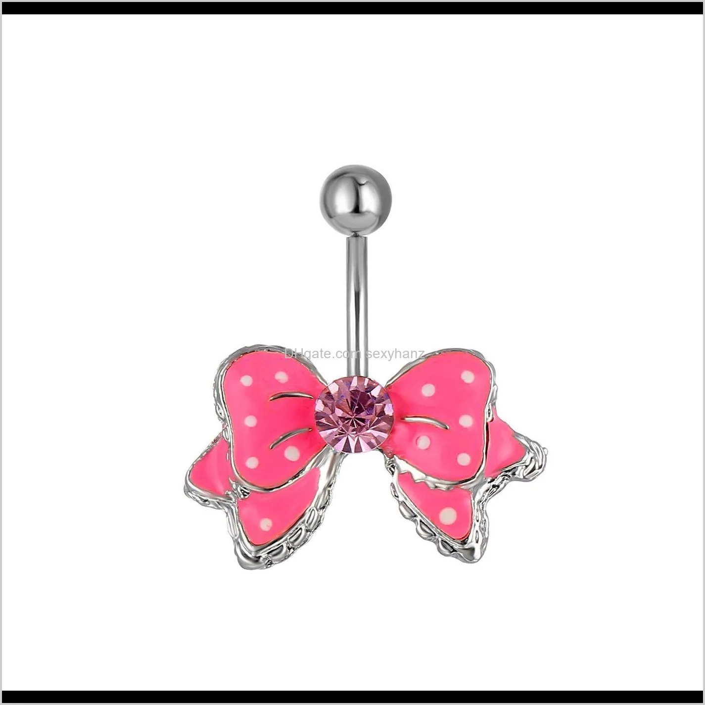 d0029 ( 1 color) the nice style 008-01 belly button navel rings mix colors piercing jewelry body jewelry navel ring