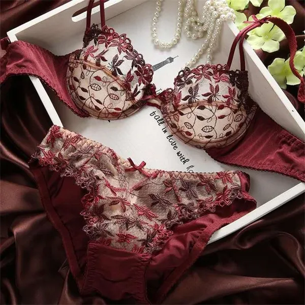 Luxury Lace Lace Bra Panty Set And Lingerie Set For Women With
