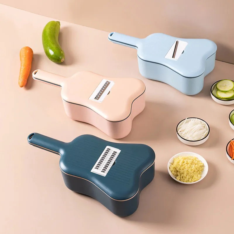Ustensiles Acier Inox Set De Cuisine 4 Pièces Rose - Couteau, Éplucheur, Ciseaux, Planche à Découper Planche Découpe
