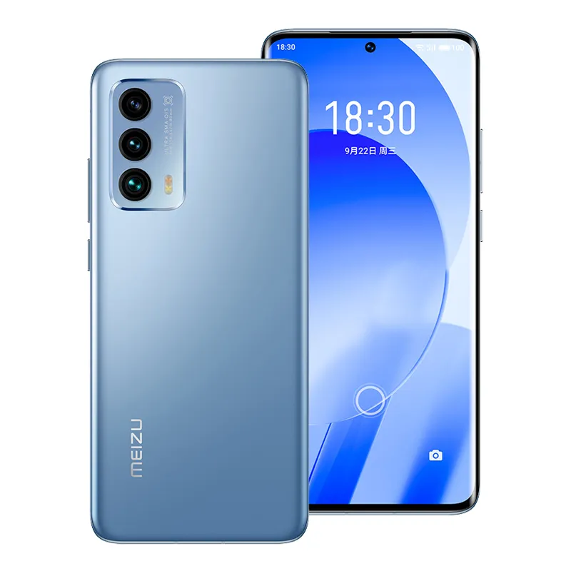 الأصلي meizu 18s 5 جرام الهاتف المحمول 12 جيجابايت رام 256 جيجابايت rom snapdragon 888 زائد octa core 64.0mp ai otg nfc android 6.2 "منحني كامل الشاشة بصمات الأصابع وجه الهاتف المحمول الذكية