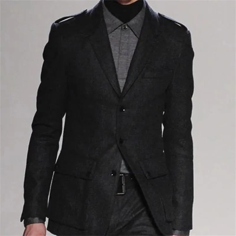 激安通販店 メンズスーツブレザースーツ21秋と冬の若者の短いepaulet単列コートミディアムロングウール2ピース ジャケット パンツ 正規取扱品 Vtech Computer Com 激安通販店 メンズスーツブレザースーツ21秋と冬の若者の短いepaulet単列コートミディアムロングウール2ピース ジャケット パンツ 正規取扱品 Vtech Computer Com