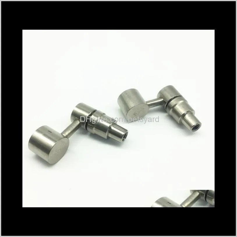 gr2 10&14mm side arm domeless titanium nail wholesale price smoking pipes