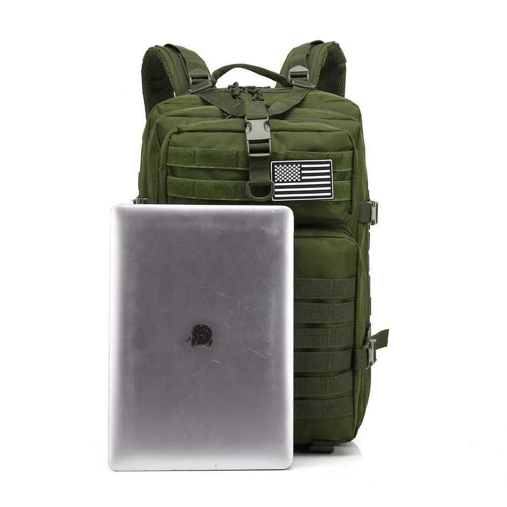 3-дневная военная сумка армия тактическая штурм рюкзак открытый туризм кемпинг охотничий рюкзак водонепроницаемый треккинг молла жучка вне сумка Y0804