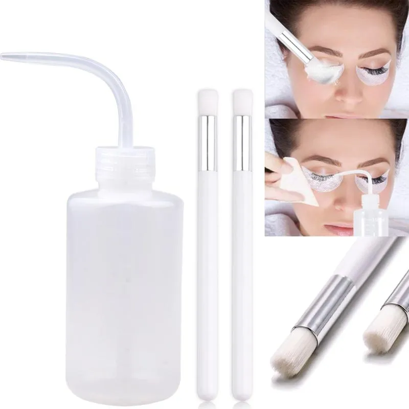 False Eyelashes Eyelash Cleaning Washing Bottle Extension Tool Clean Lash Shampoo Brushes Eyebrow Skin Care Remover Makeup