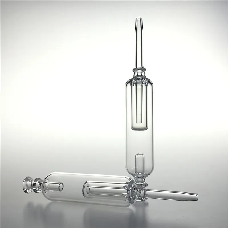 JCVAP Quartz Rig Stick Nail Mini Nectar Collector with 5 Inch Clear Filter  Tips Tester Quartz Straw Tube Glass Water Pipes Smoking Accessories -  JCVAP®