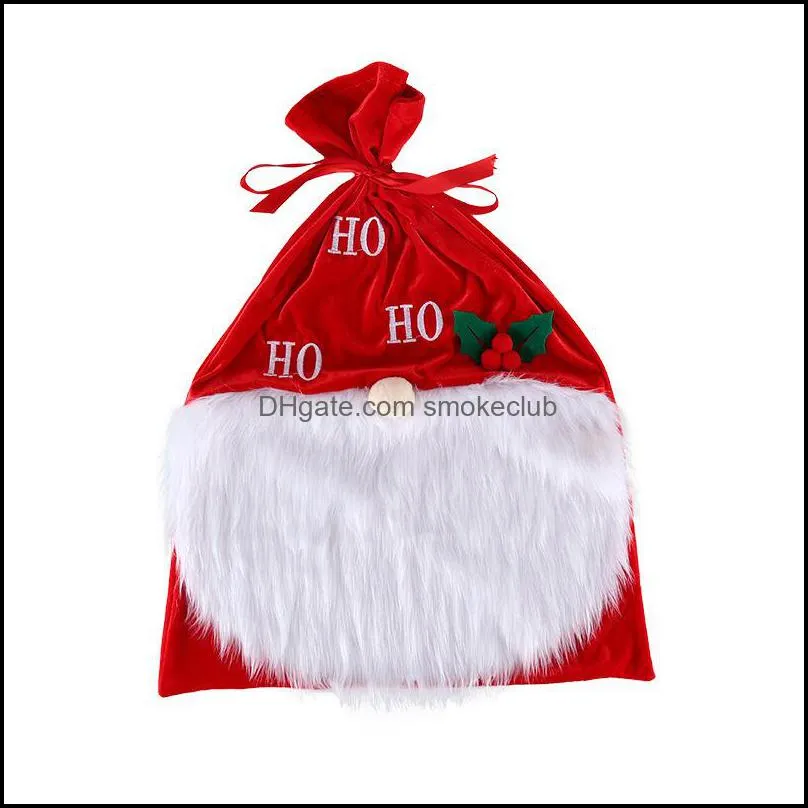 Chuangda New Large Gift Bag Christmas Dwarf Faceless Doll Disguised As Santa Props 466