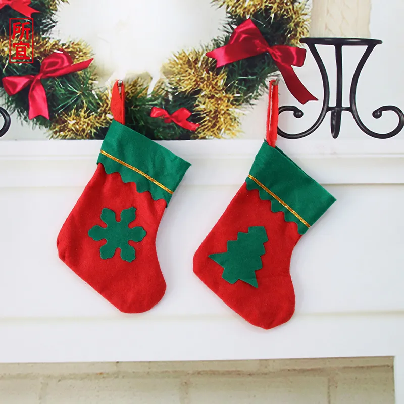 DECORAZIONE AMPIONE DELL'ALBERO DI NATALE CORSAGGIO SABMI SANTA CLAUS MINI SOCKS BAMBINI DEGNI CAMPO DI CASSO DI CAMPO DI CAMPO DI CAMPO