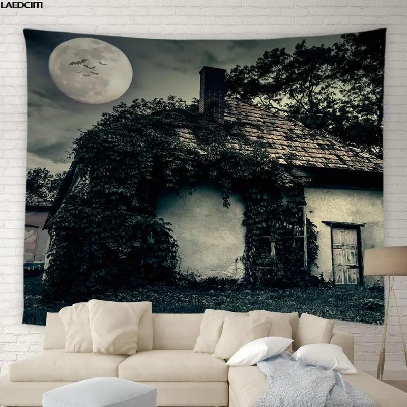Moonlit online landscape tapestry