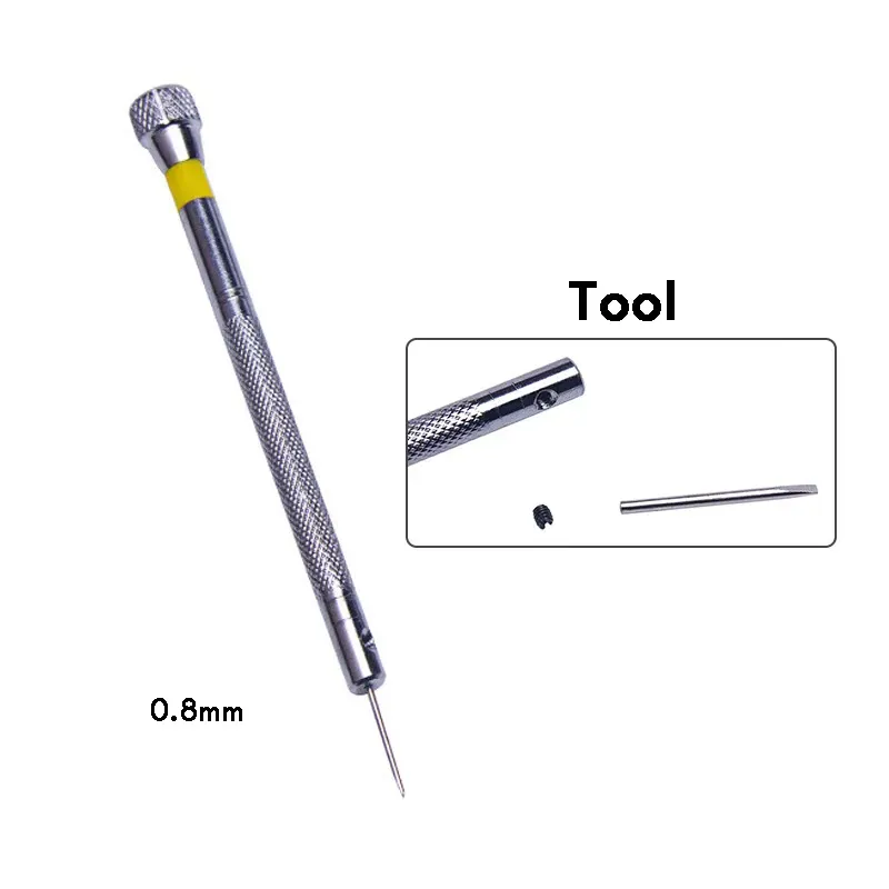 watchsc- horlogegereedschap 0,8 mm schroevendraaier Lengte wijzigen