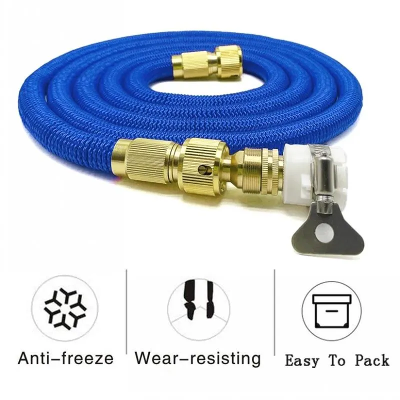 Watering Equipments 17FT 150FT Expandable Garden Hose With Water
