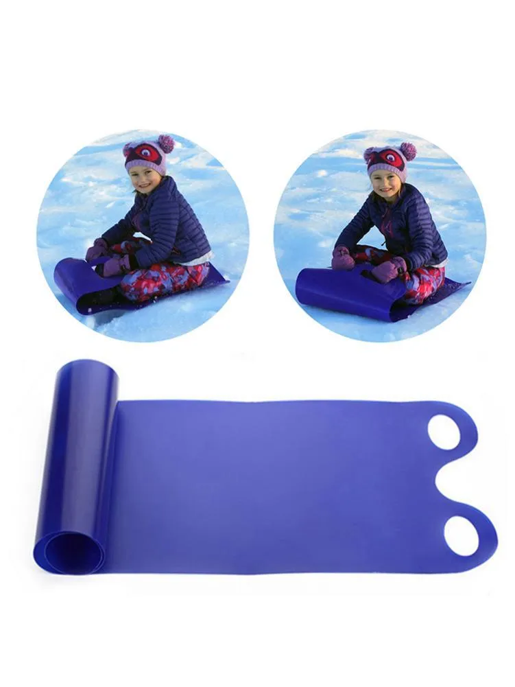 Skateboarding Portable Snowboards Snow Sled Rolling Slider Skiing Board Toy For Children Adult Folding Winter Kid Flexible