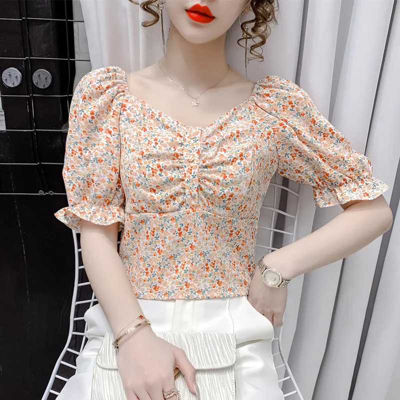 Blusa cheap corta femenina