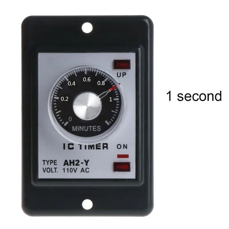 Minuteries Power On Delay Timer Time Relay Device 1/10/30 Seconds 10/30 Minutes AC110V AH2Y
