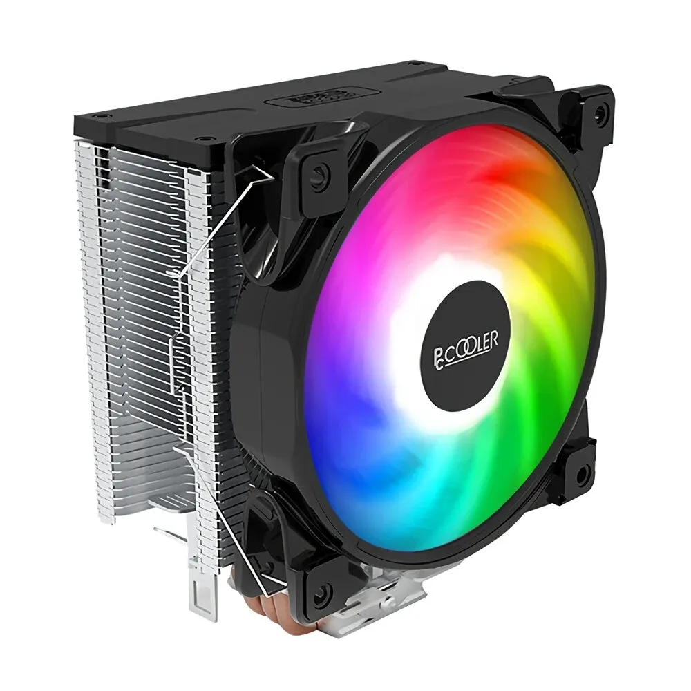 PCCOOLER GI-X4S CPU AIR COOLER 120mm FAN AIO 145W Radiator Dator PC Gaming Case Cooling för Intel AMD