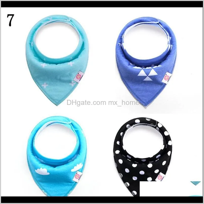 baby bibs 336 designs burp cloths waterproof triangle bibs newborn cartoon print baby bibs baby girls boys bandana infant saliva cloth