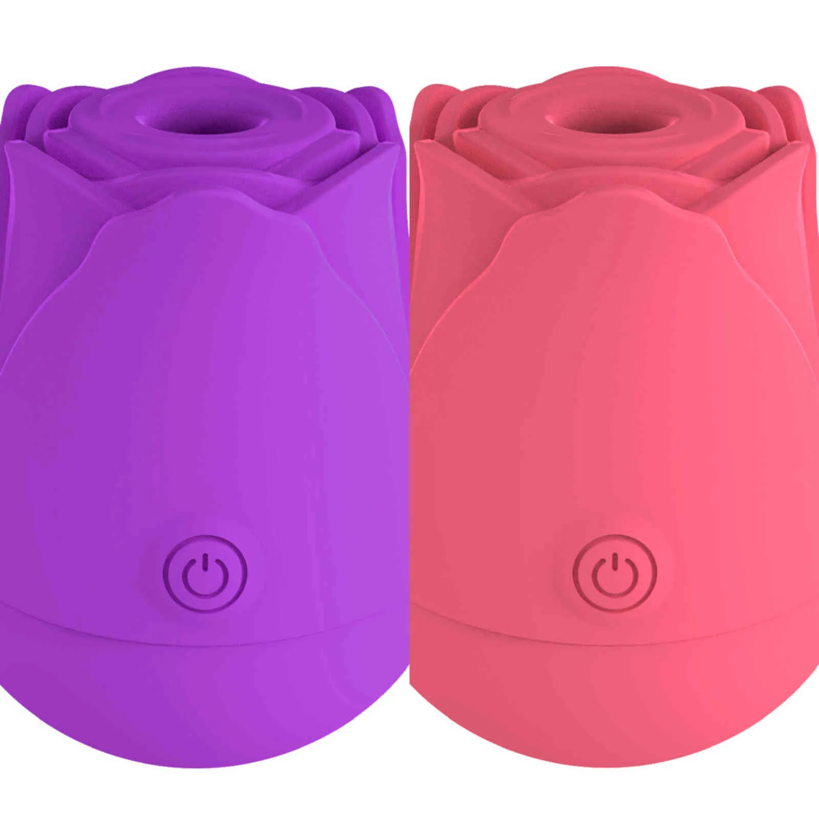 NXY Vibrators Rose Zuigen Vibrator Vagina Niple Sucker Krachtige 10 Snelheid Vibrerende Massager G Spot Clitoris Stimulatie Seksspeeltjes Voor Dames 1120