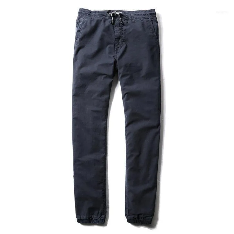 Męskie spodnie 2021 Wiosna Summer Mens Cargo Micro-Bomb Lokomotywa Męskie Spodnie Przyciski Outdoor Skinny Men1