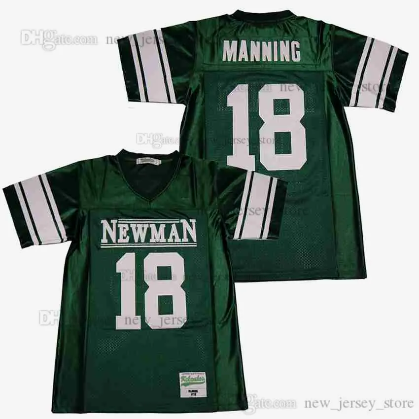 Filme Peyton Manning # 18 Jersey Personalizado DIY Design Stitched College Football jerseys