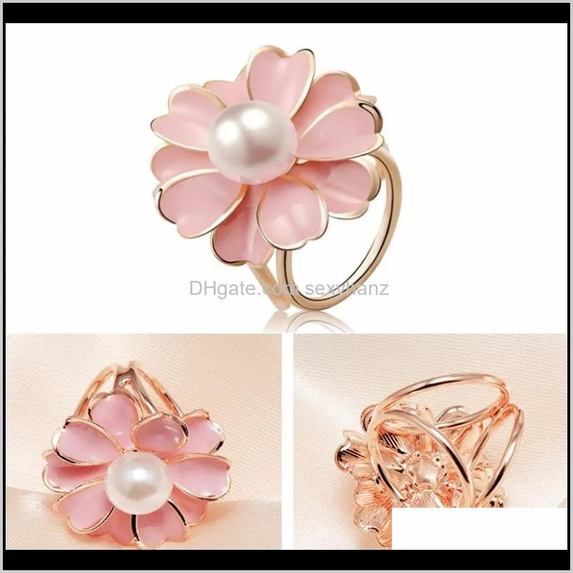 Broches, Broches Drop Delivery 2021 Deal Mode Bonne Qualité Tricyclique Camélias Imitation Perle Titulaire Écharpe Broche Clips Bijoux Cadeaux Xon36