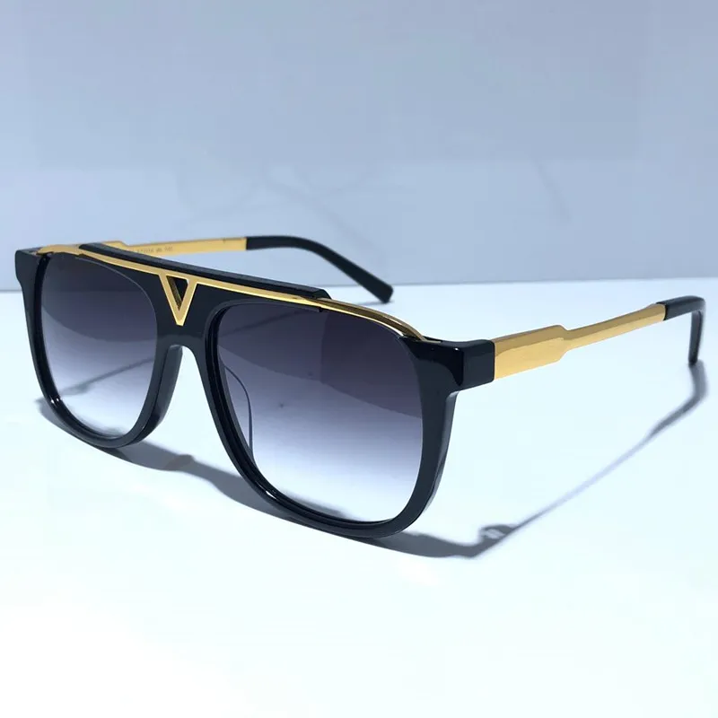 MASCOT 0937 classic Popular sunglasses Retro Vintage shiny gold Summer unisex Style UV400 Eyewear come With box 0936 sunglasses