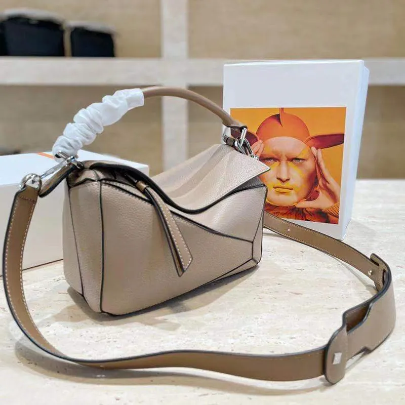 2021 luxury designer handbag geometric stitching cross-body bag star with one shoulder fashion elegant classic lady
