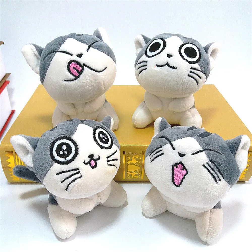 Cute cheese Plush Stuffed cat doll Party Favor DHL