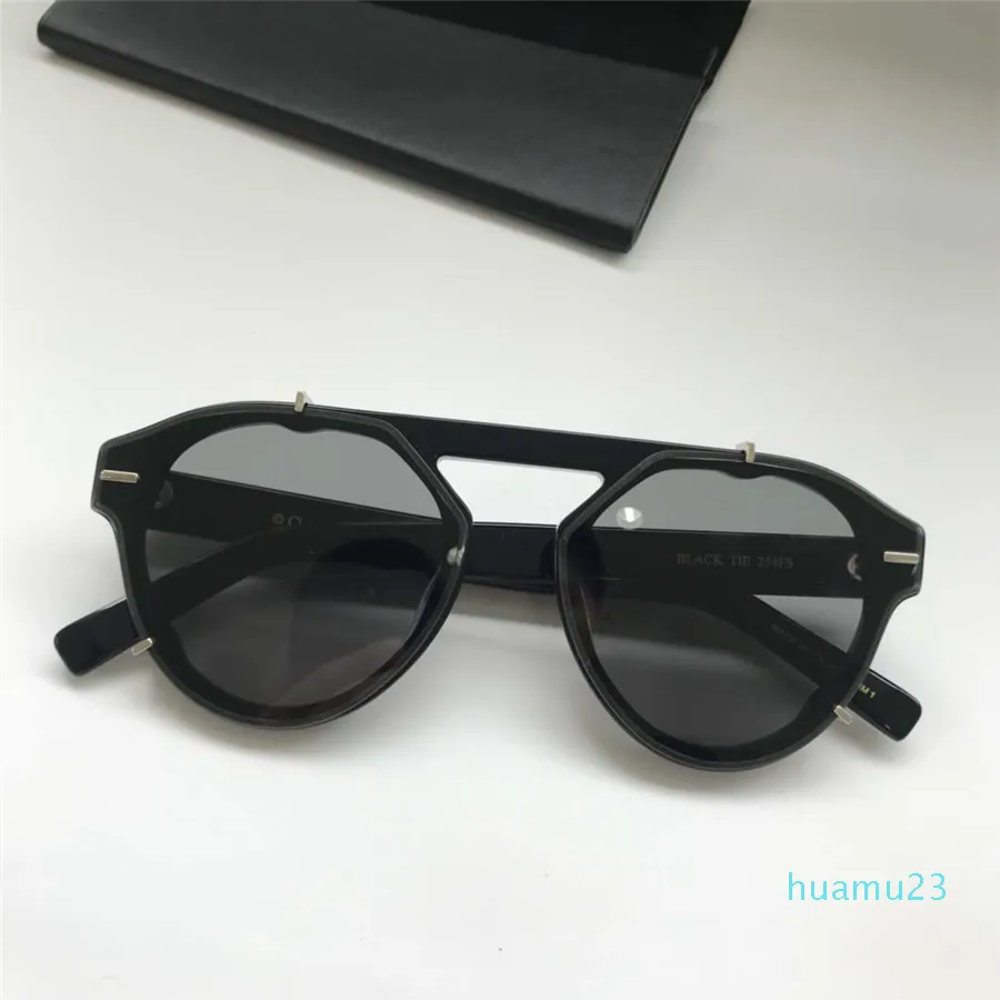 Super Sunglasses Circular Framework Uomo uomo 254 Designer Donna Donna Occhiali Noble Temperament Top Top Temperament Top